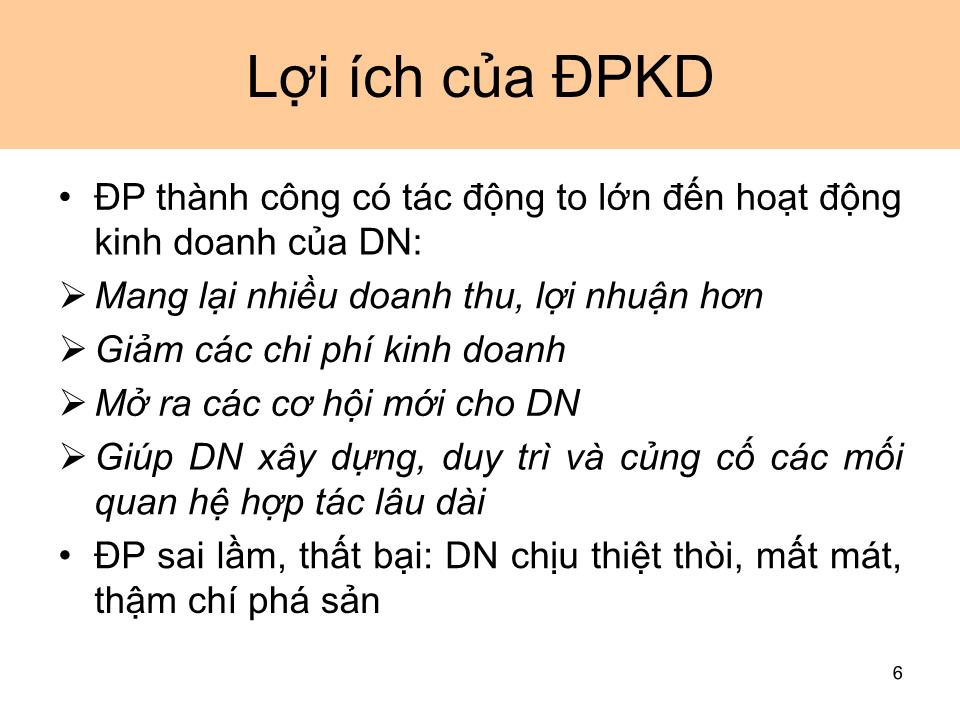 Bài giảng Giao dịch đàm phán - Bài 2: Tổng quan về đàm phán kinh doanh trang 6