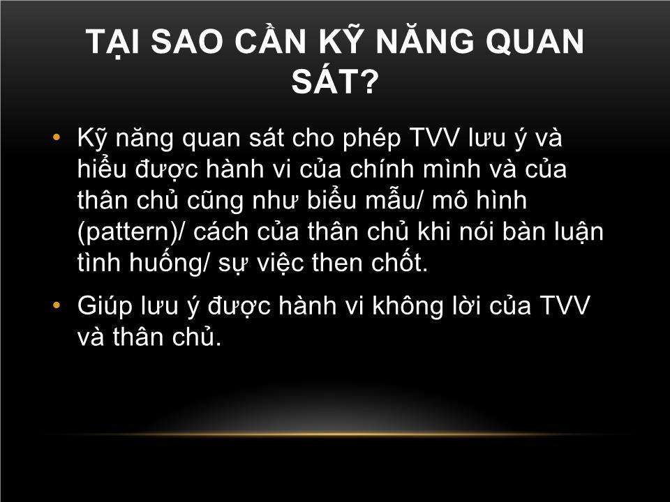 Bài giảng Kỹ năng quan sát trang 2