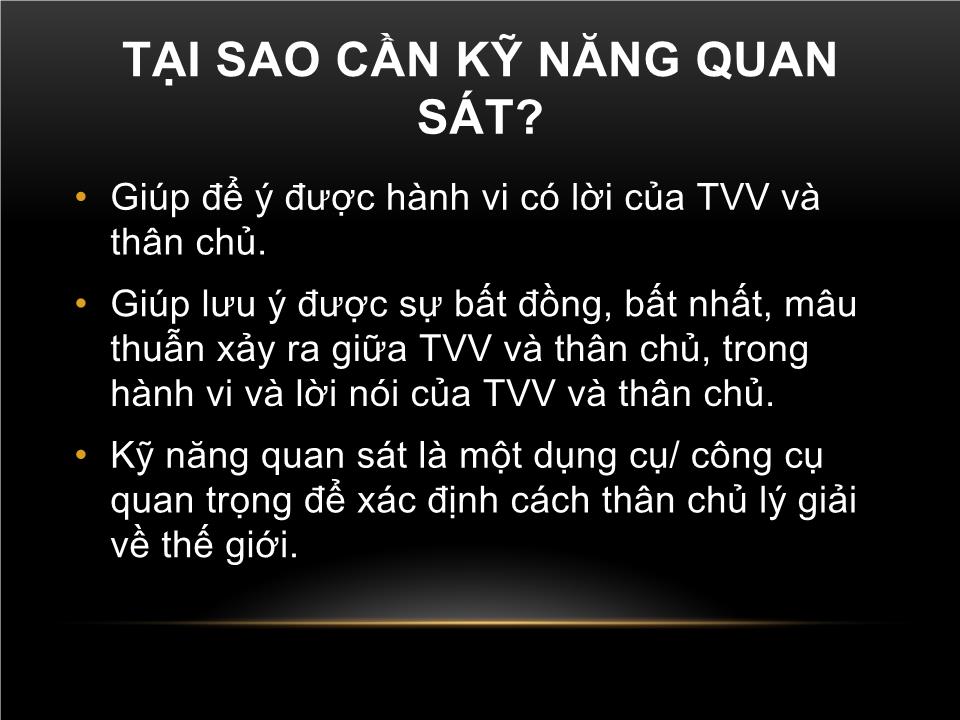 Bài giảng Kỹ năng quan sát trang 3