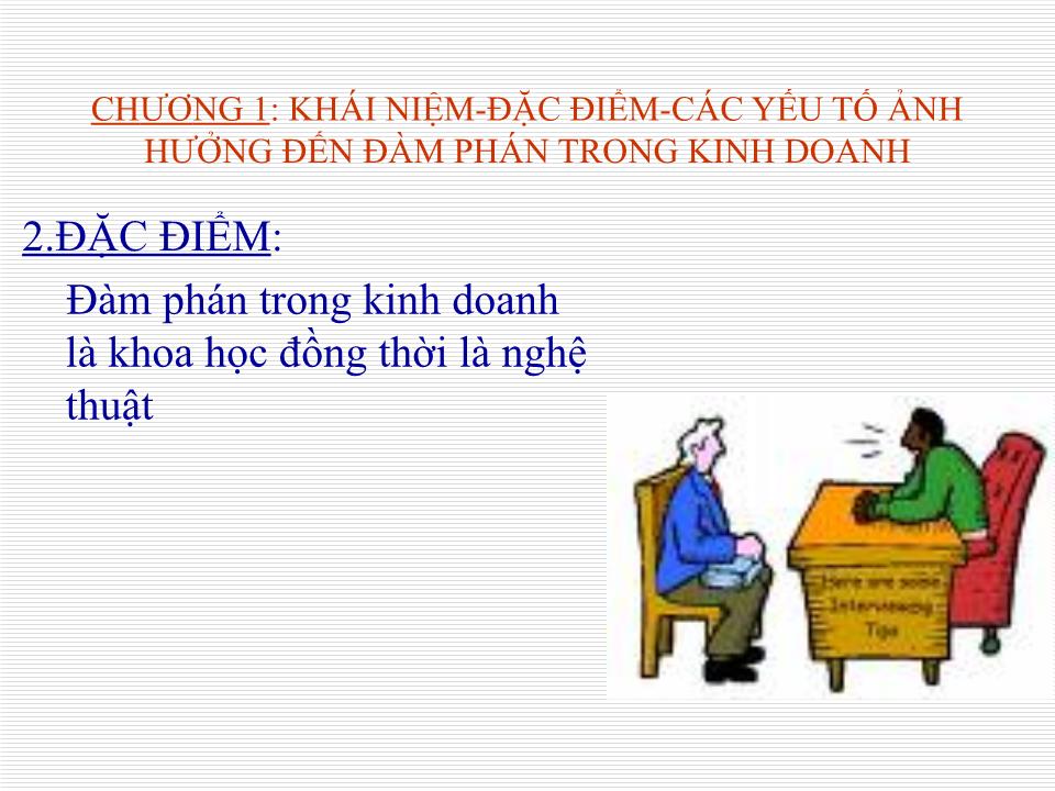 Bài giảng Kỹ năng đàm phán trong kinh doanh - Nguyễn Thế Hùng trang 10