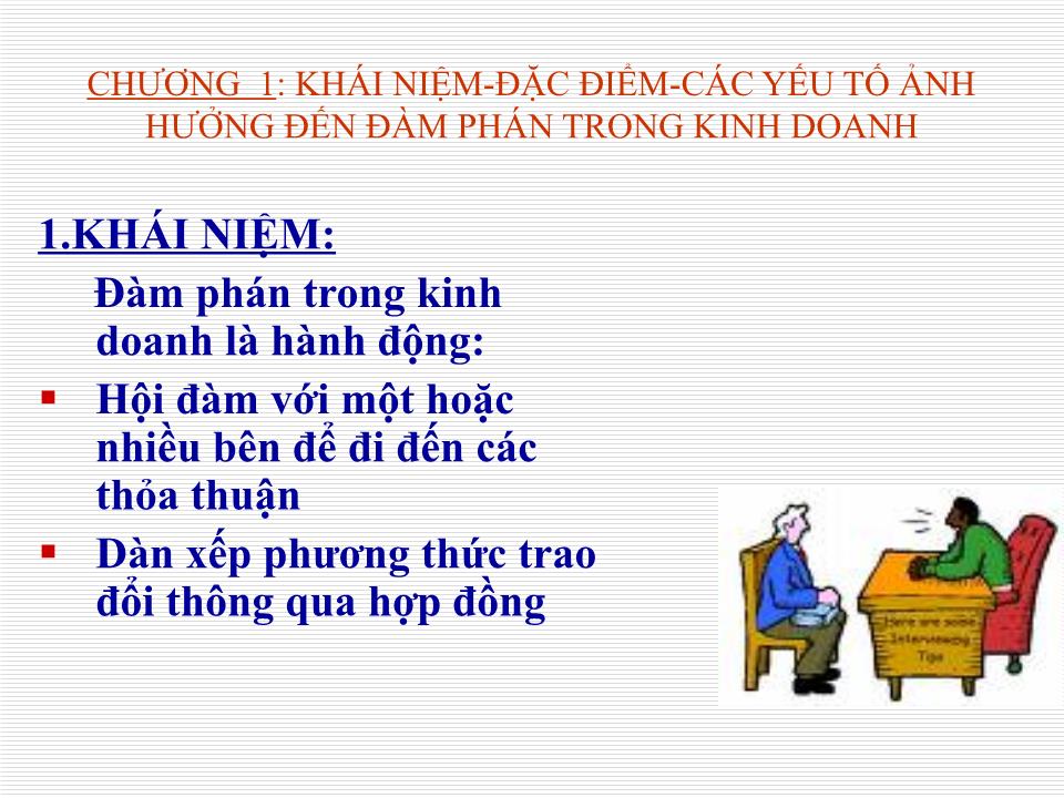 Bài giảng Kỹ năng đàm phán trong kinh doanh - Nguyễn Thế Hùng trang 4