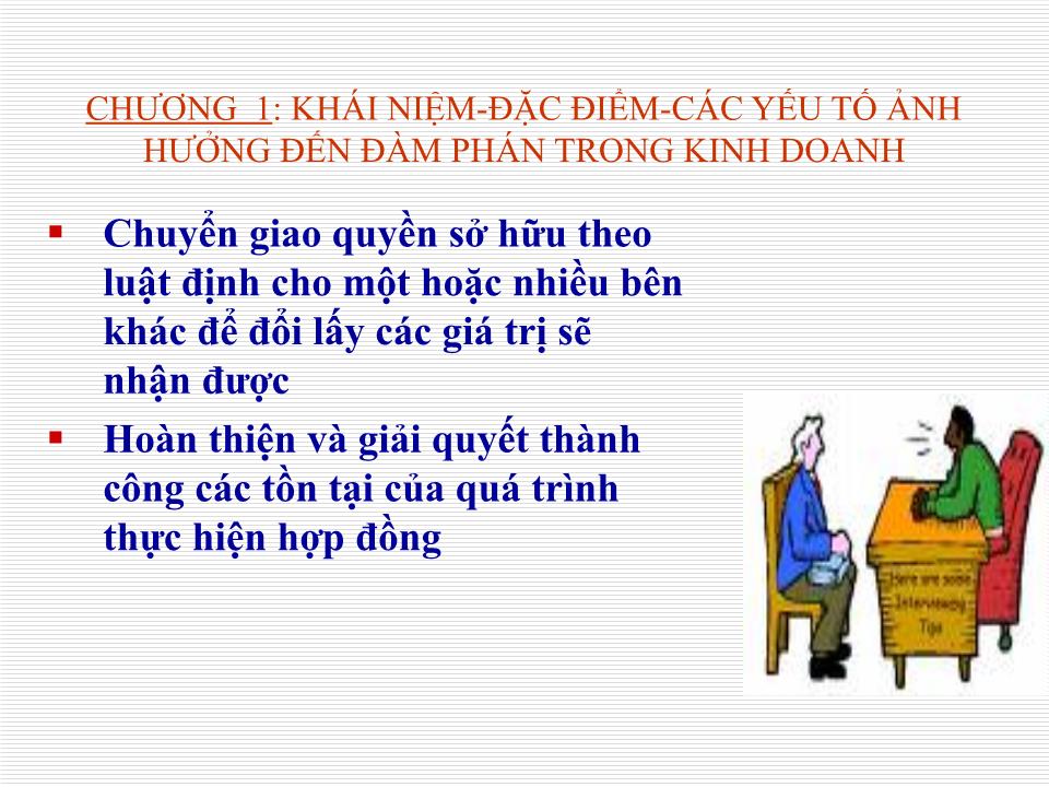 Bài giảng Kỹ năng đàm phán trong kinh doanh - Nguyễn Thế Hùng trang 5