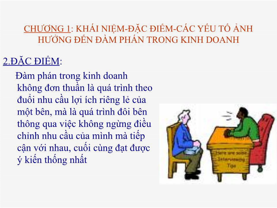 Bài giảng Kỹ năng đàm phán trong kinh doanh - Nguyễn Thế Hùng trang 6