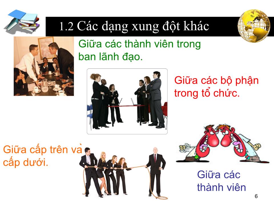 Bài giảng Chủ đề Xung đột - Hoàng Thị Doan trang 6