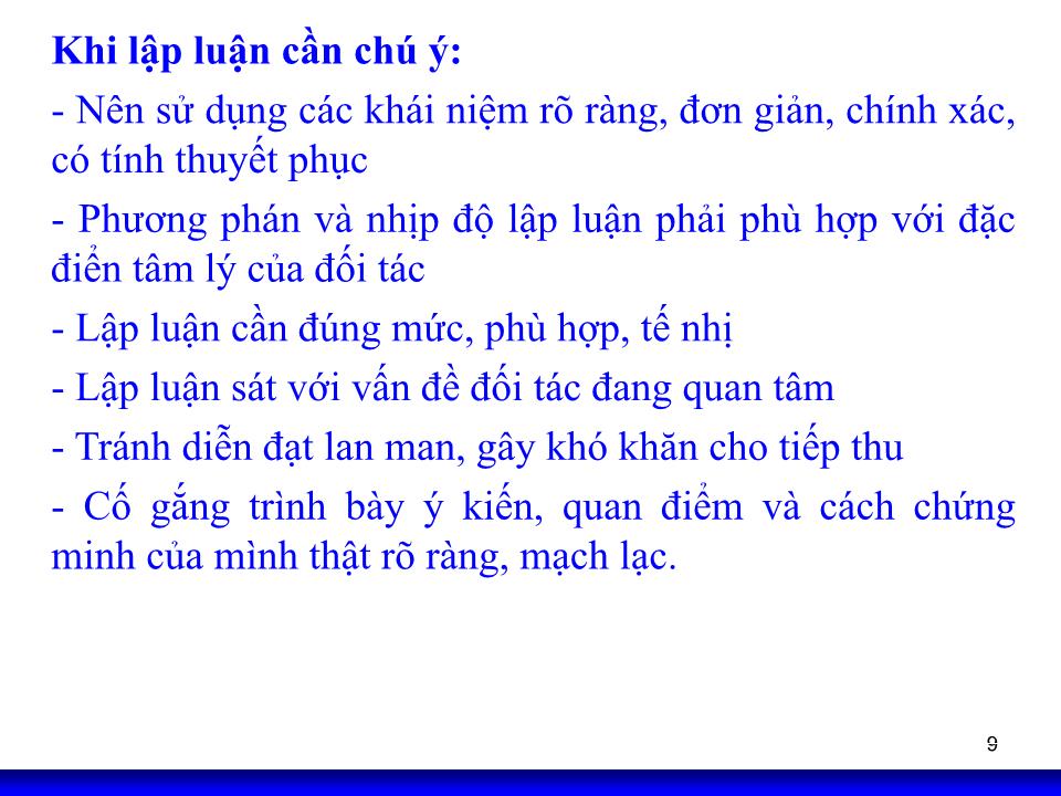 Bài giảng Kỹ năng đàm phán - Chương 6: Quá trình ra quyết định trong đàm phán kinh doanh trang 9