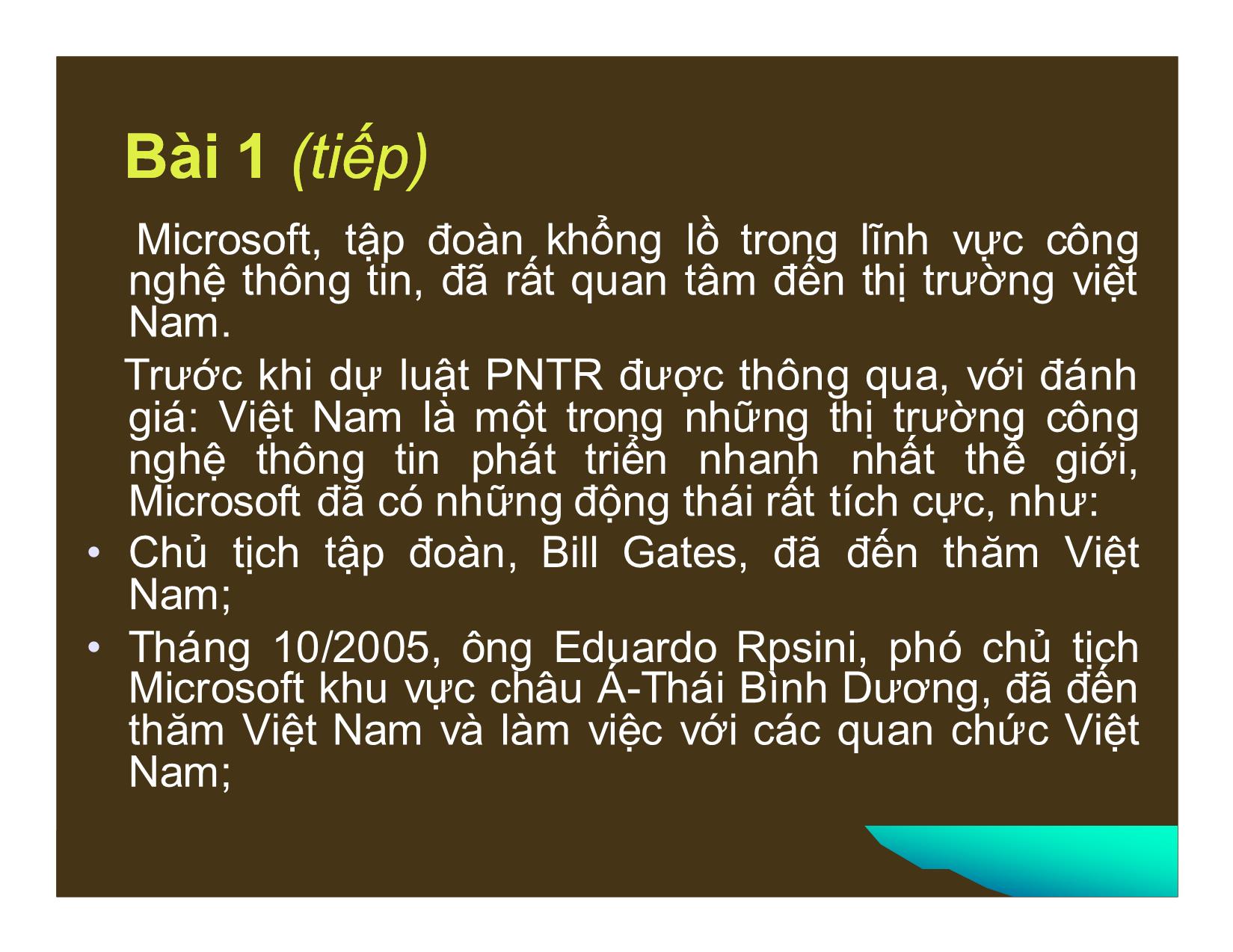 Bài tập môn Đàm phán trang 4