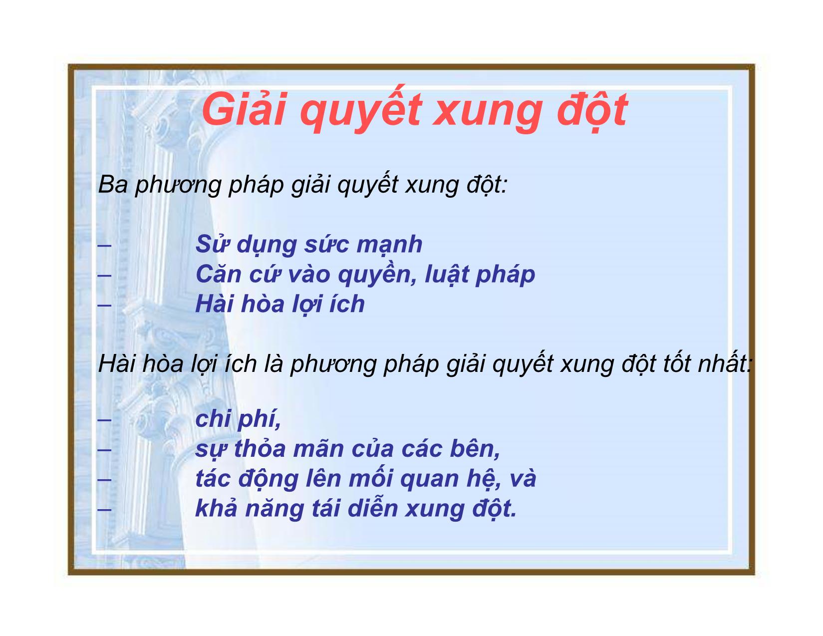 Bài giảng Ðàm phán quốc tế - Đỗ Thanh Hải trang 4