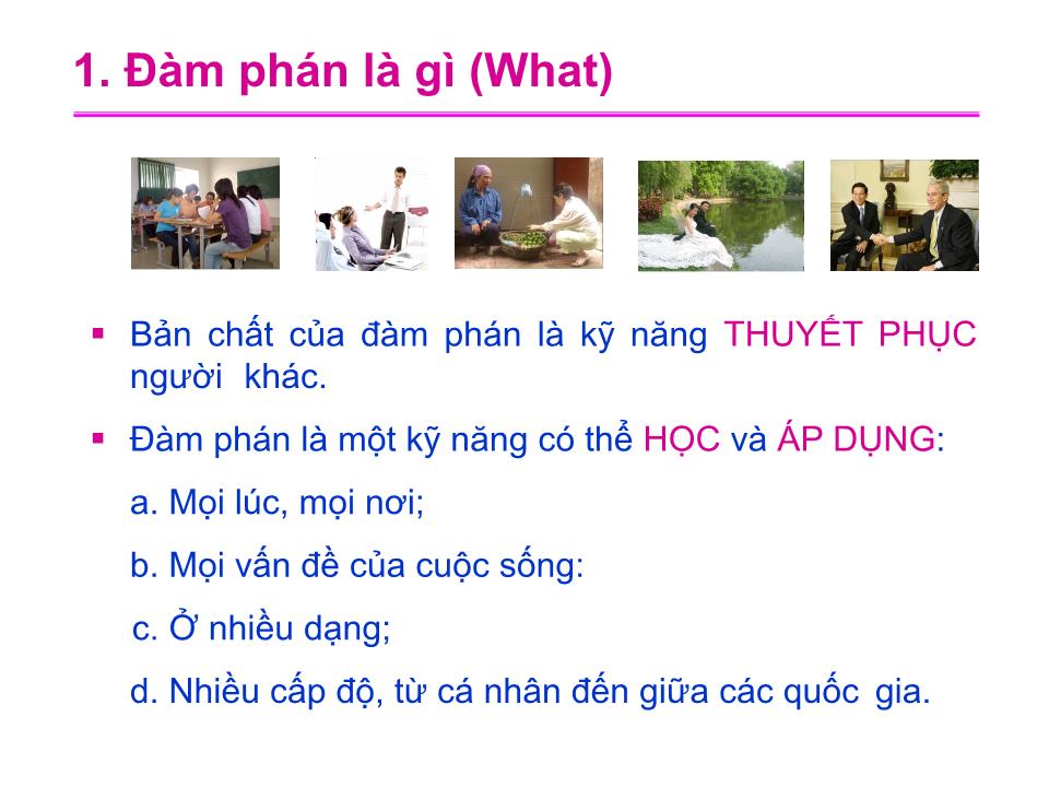 Bài giảng Kỹ năng đàm phán (Mới nhất) trang 2