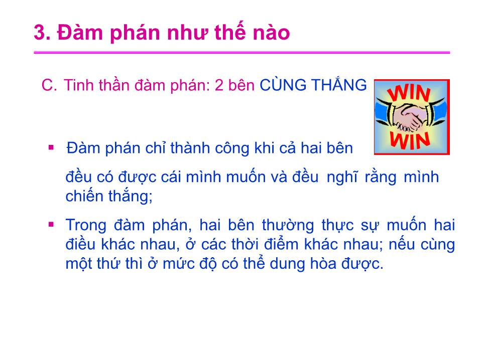 Bài giảng Kỹ năng đàm phán (Mới nhất) trang 6