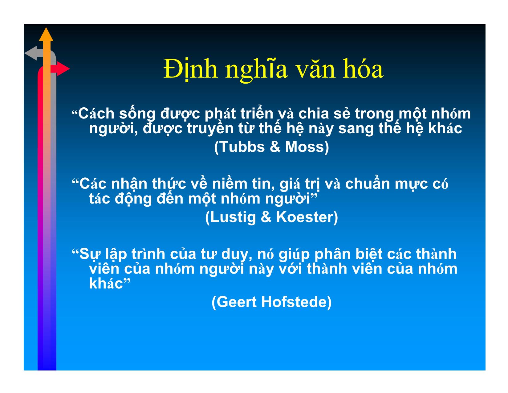 Bài giảng Giao tiếp liên văn hóa trong đàm phán quốc tế - Đỗ Thanh Hải trang 4