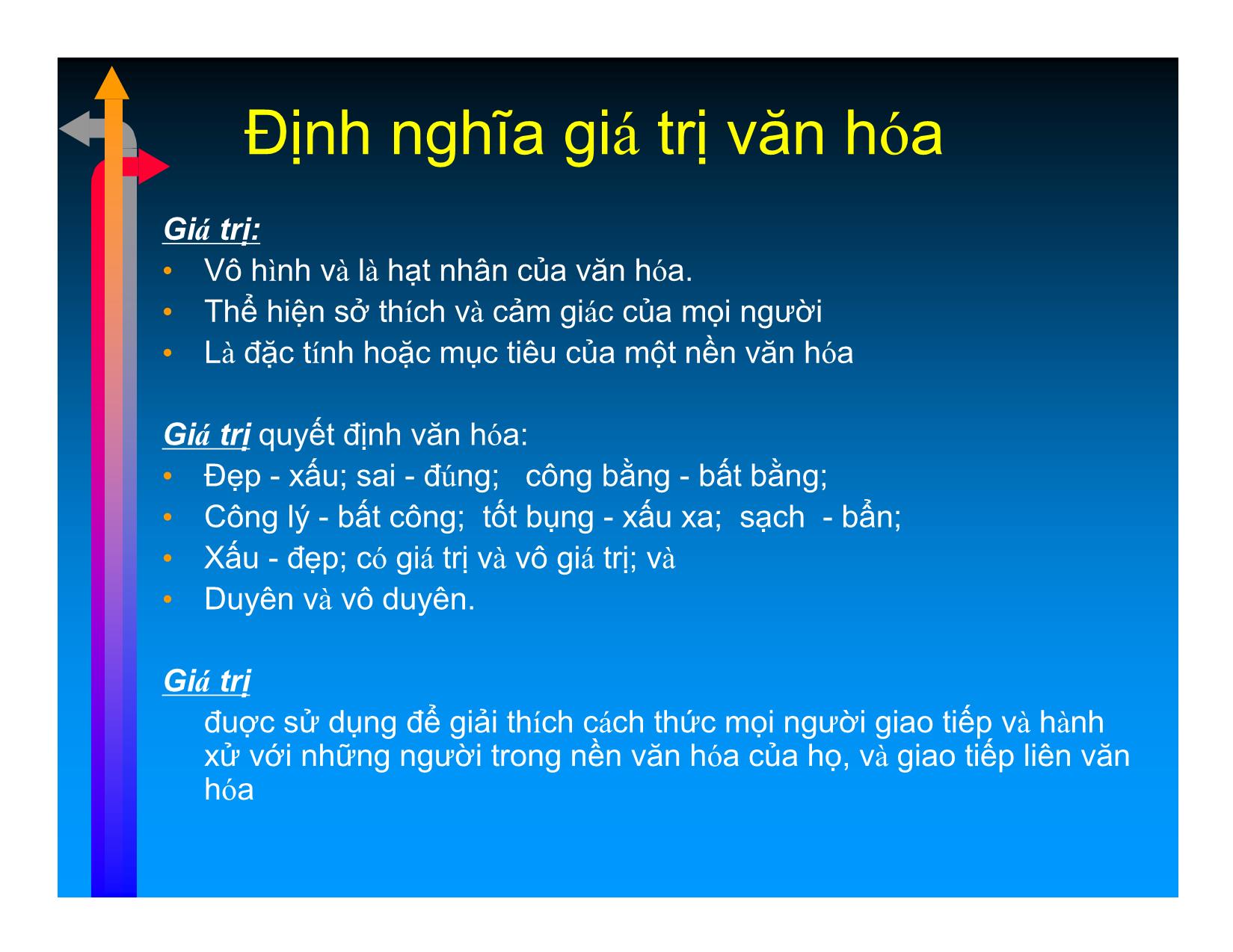 Bài giảng Giao tiếp liên văn hóa trong đàm phán quốc tế - Đỗ Thanh Hải trang 8