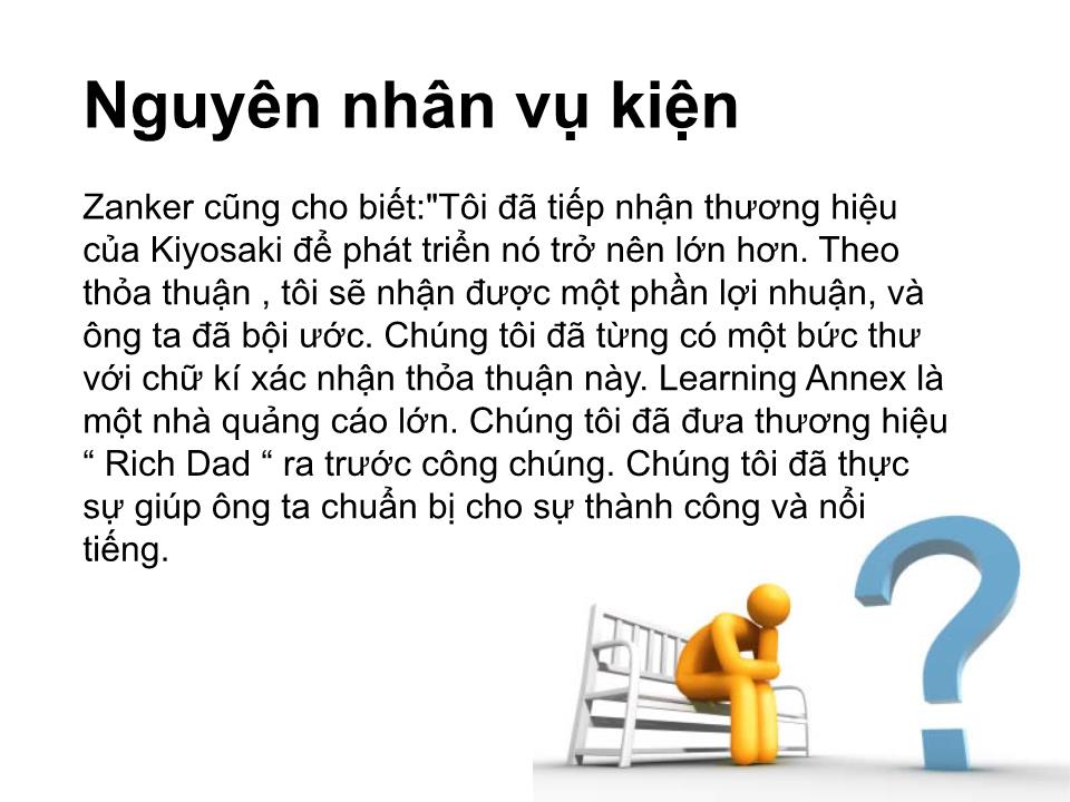 Bài thuyết trình Giới thiệu vụ kiện - Đoàn Thị Hồng Vân trang 9