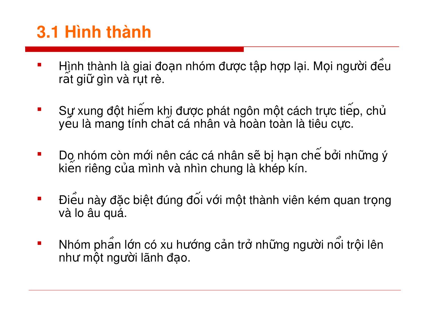 Bài giảng môn Kỹ năng làm việc nhóm trang 8