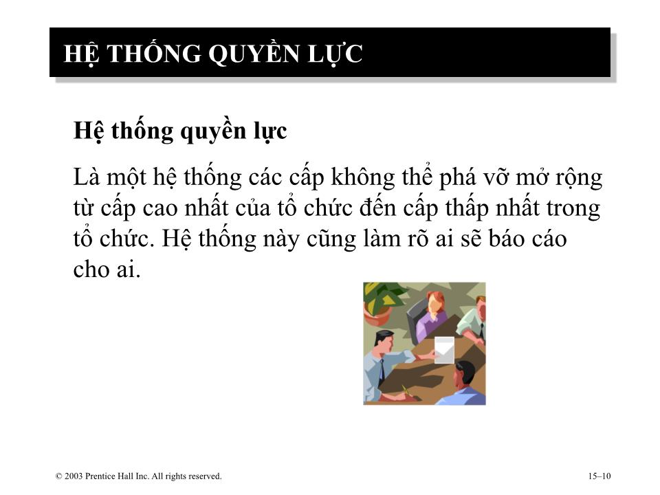 Bài giảng Hành vi tổ chức - Chương 10: Cơ cấu tổ chức trang 10