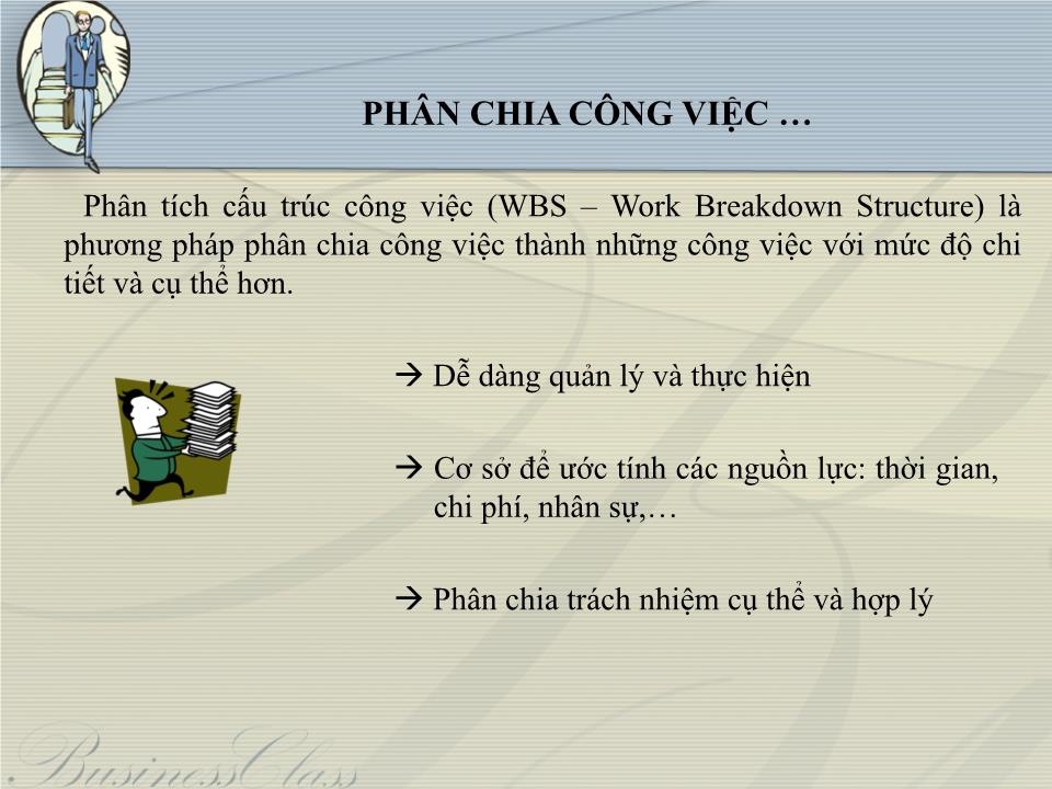 Bài giảng Kế hoạch hành động - Từ ý tưởng đến kết quả thực tế trang 8