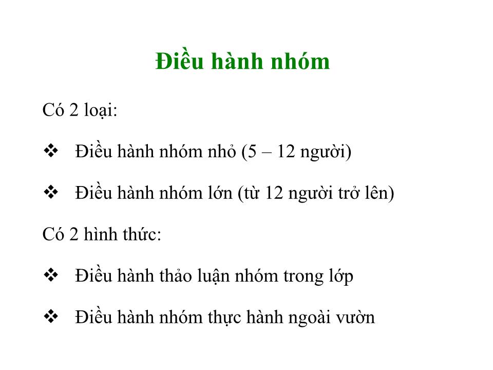 Bài giảng Kỹ năng điều hành nhóm trang 2