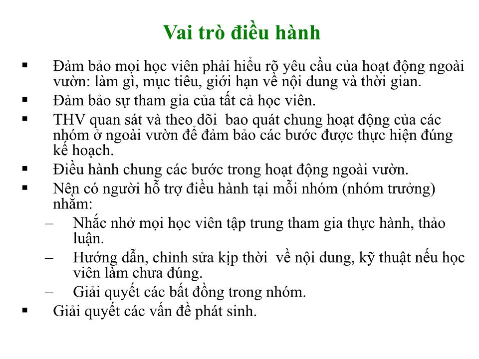 Bài giảng Kỹ năng điều hành nhóm trang 8