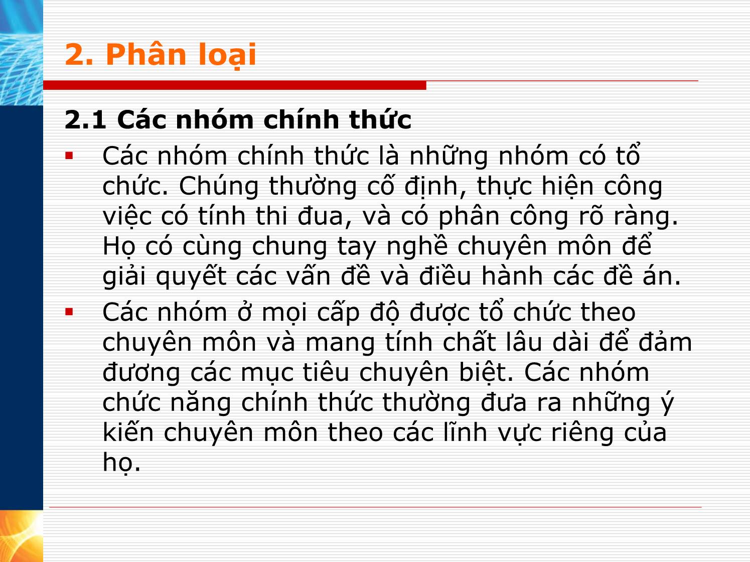 Bài giảng môn học Kỹ năng làm việc nhóm trang 4