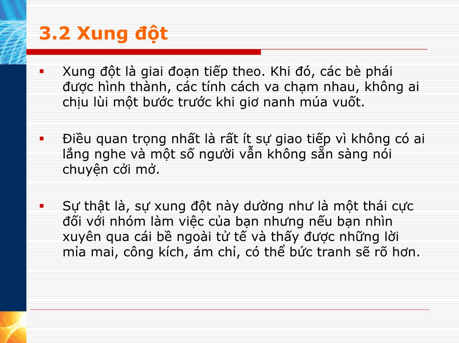 Bài giảng môn học Kỹ năng làm việc nhóm trang 9