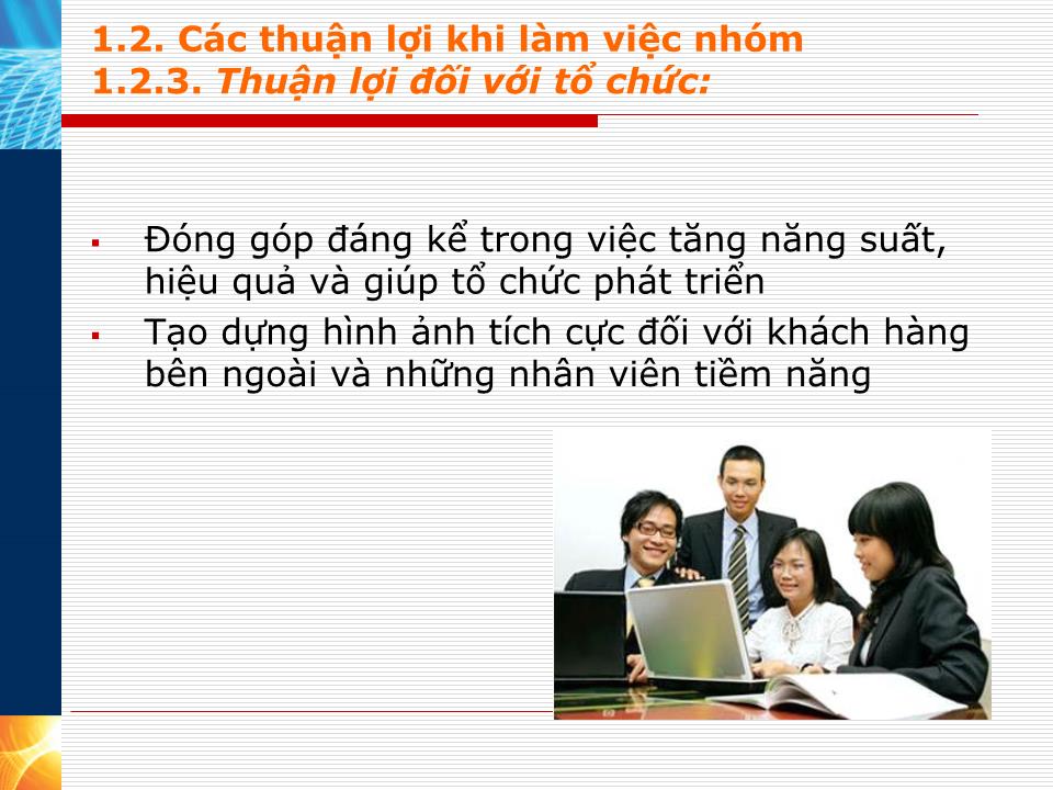 Bài giảng Kỹ năng làm việc nhóm - Nguyễn Thị Ngọc Hương trang 10