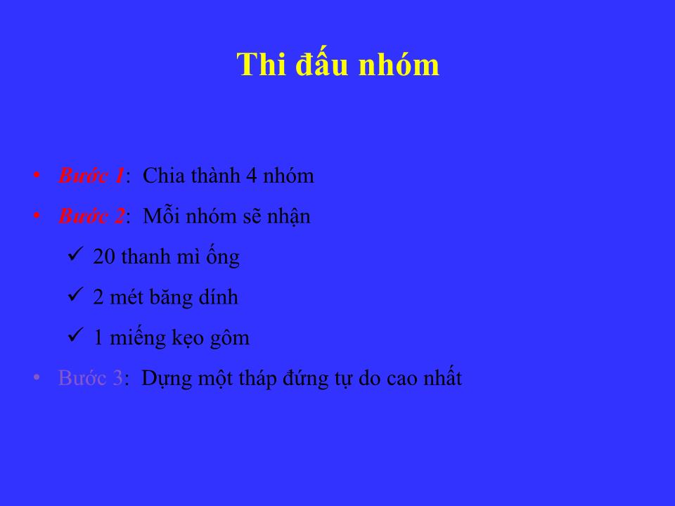 Bài giảng Kỹ năng làm việc nhóm (Bản hay) trang 3