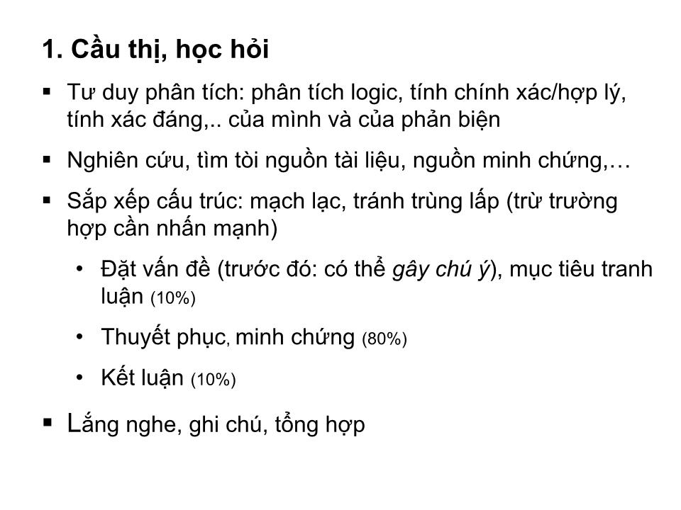 Bài giảng Kỹ năng thảo luận đại biểu dân cử trang 4