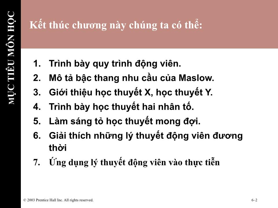 Bài giảng Hành vi tổ chức - Chương 5: Động viên người lao động trang 2