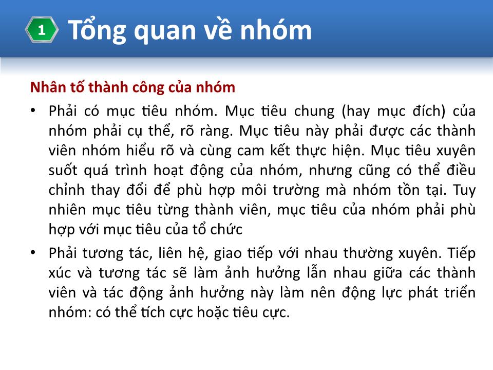 Giáo trình môn học Kỹ năng làm việc nhóm trang 9