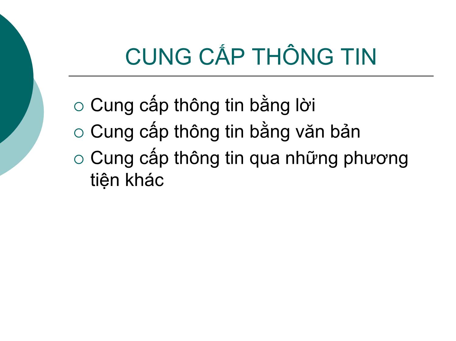 Bài giảng Kỹ năng thu thập, xử lý và cung cấp thông tin - Phạm Thị Diệu Linh trang 10