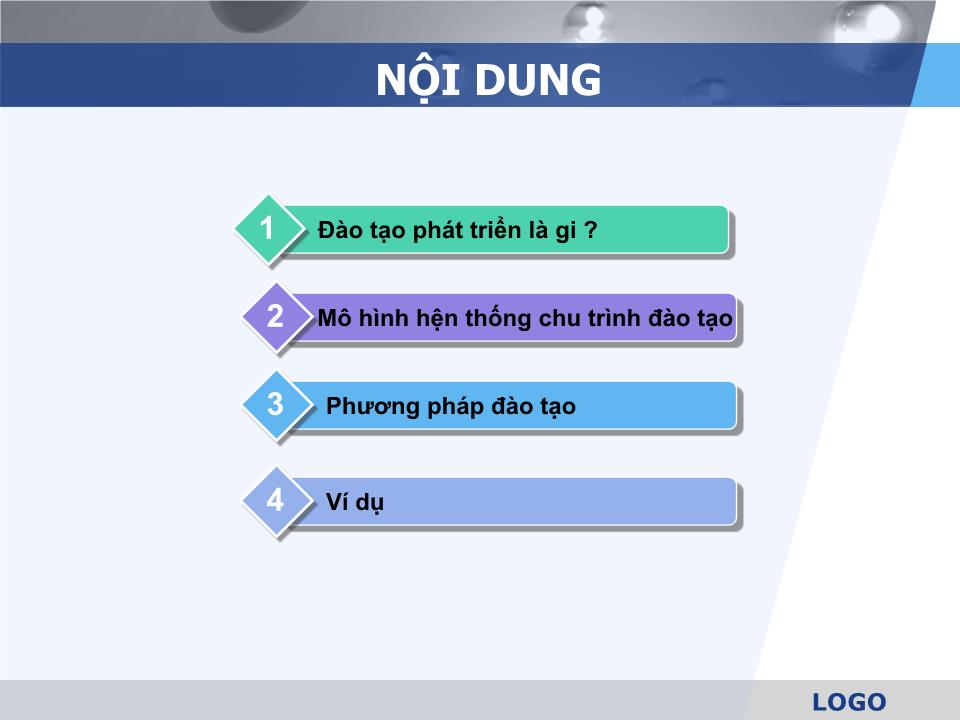 Bài thuyết trình Đào tạo phát triển là gì? trang 3