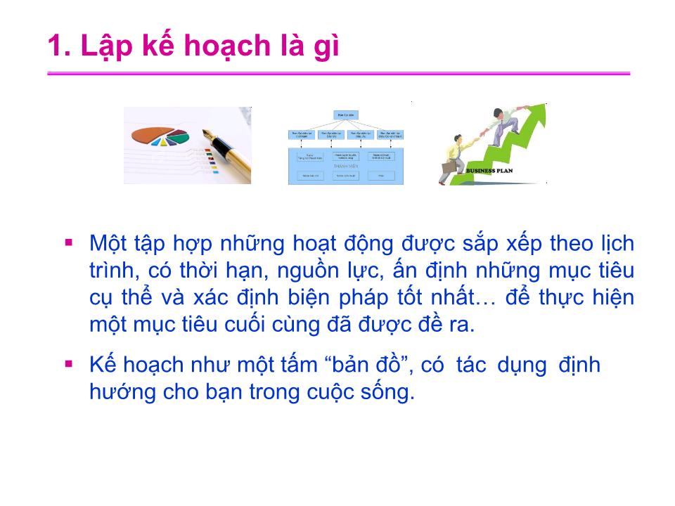 Bài giảng Lập kế hoạch - Đại học Sư phạm Hà Nội trang 2