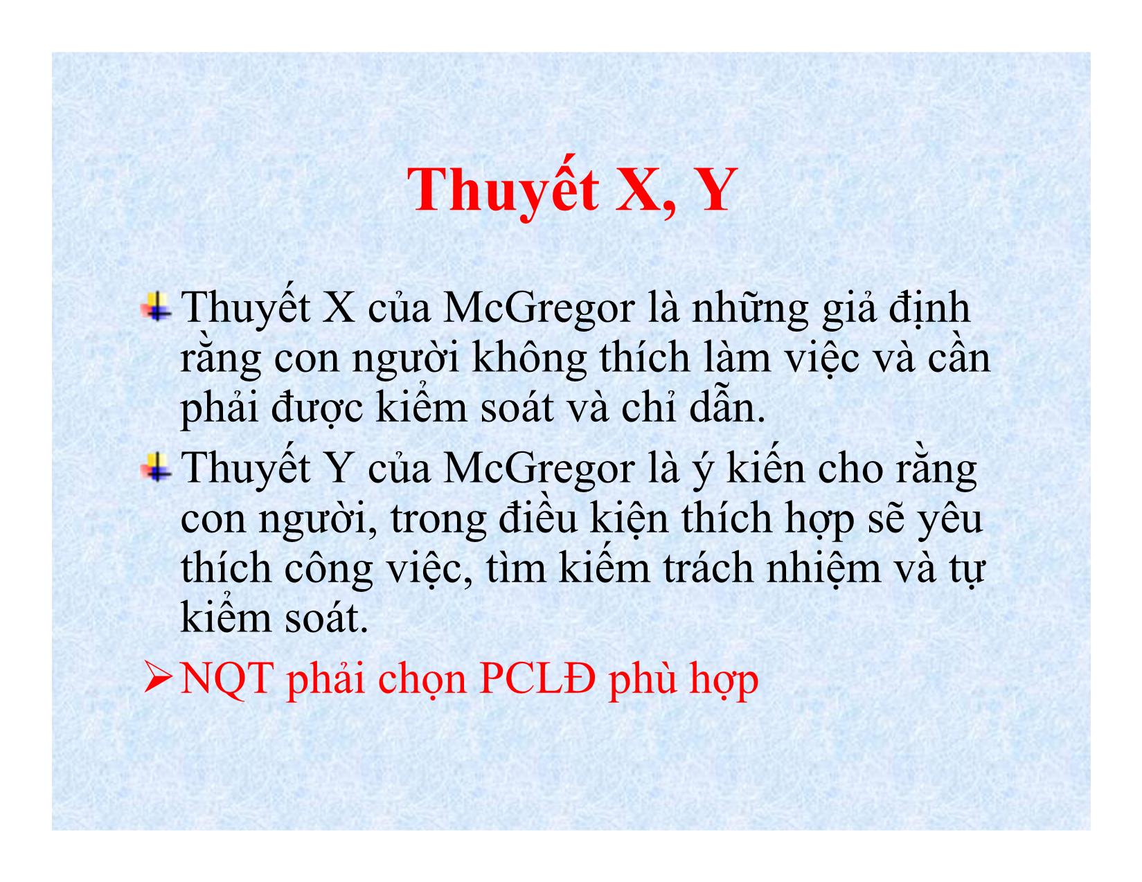 Bài giảng Kỹ năng lãnh đạo - Bài 3: Động viên - Phan Thị Minh Châu trang 10