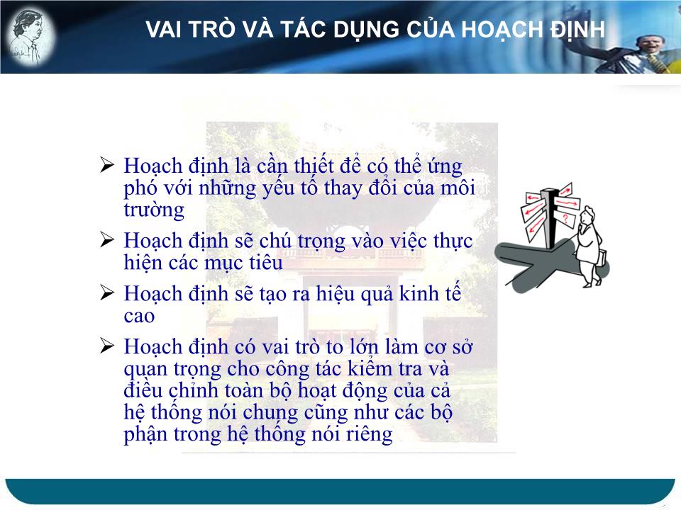 Bài giảng Kỹ năng lãnh đạo - Chức năng hoạch định - Bùi Quang Xuân trang 3