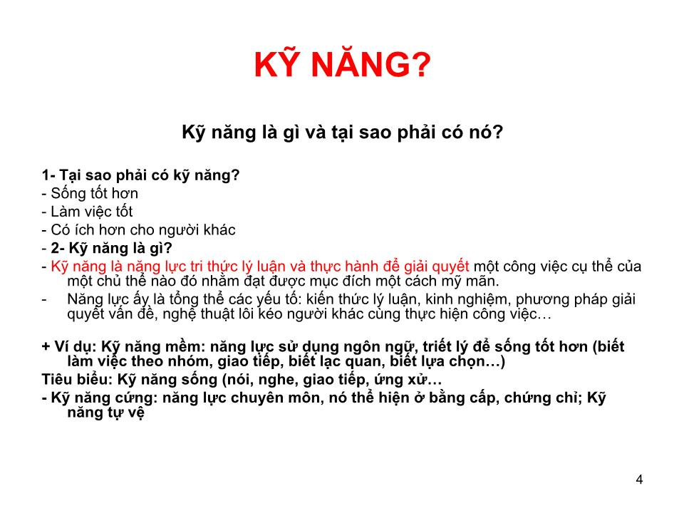 Bài giảng Kỹ năng quản lý và lãnh đạo trang 4