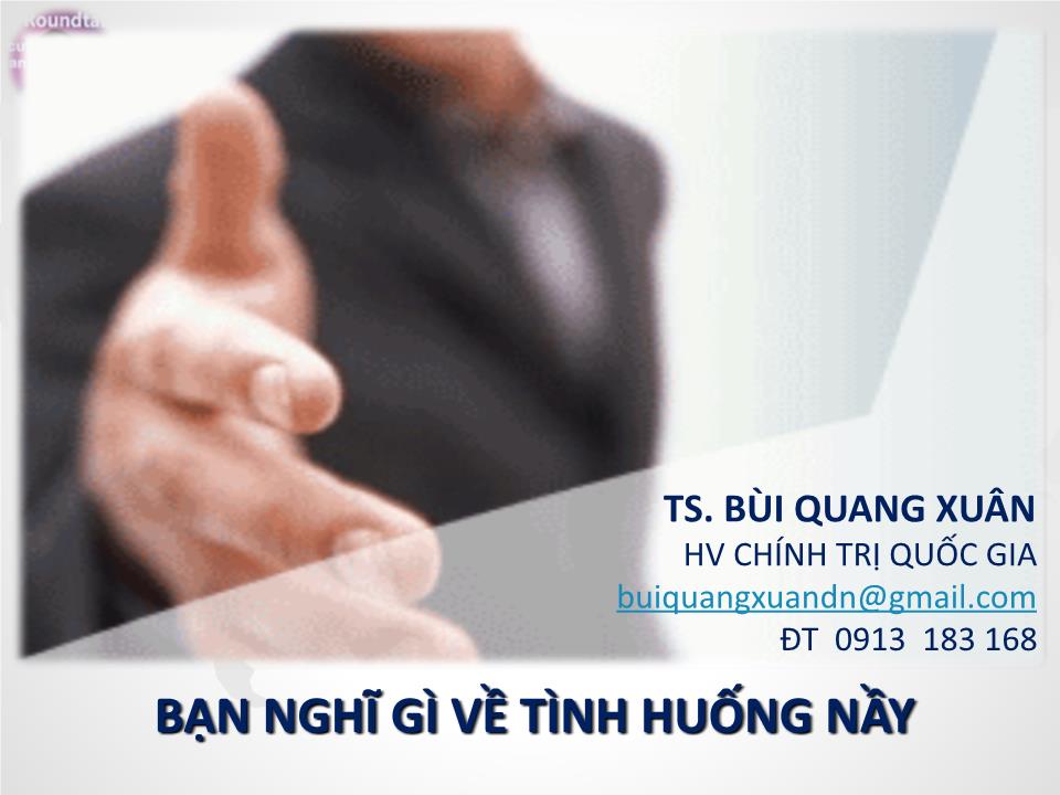 Bài giảng Giúp nhân viên lấy lại “phong độ” trang 4