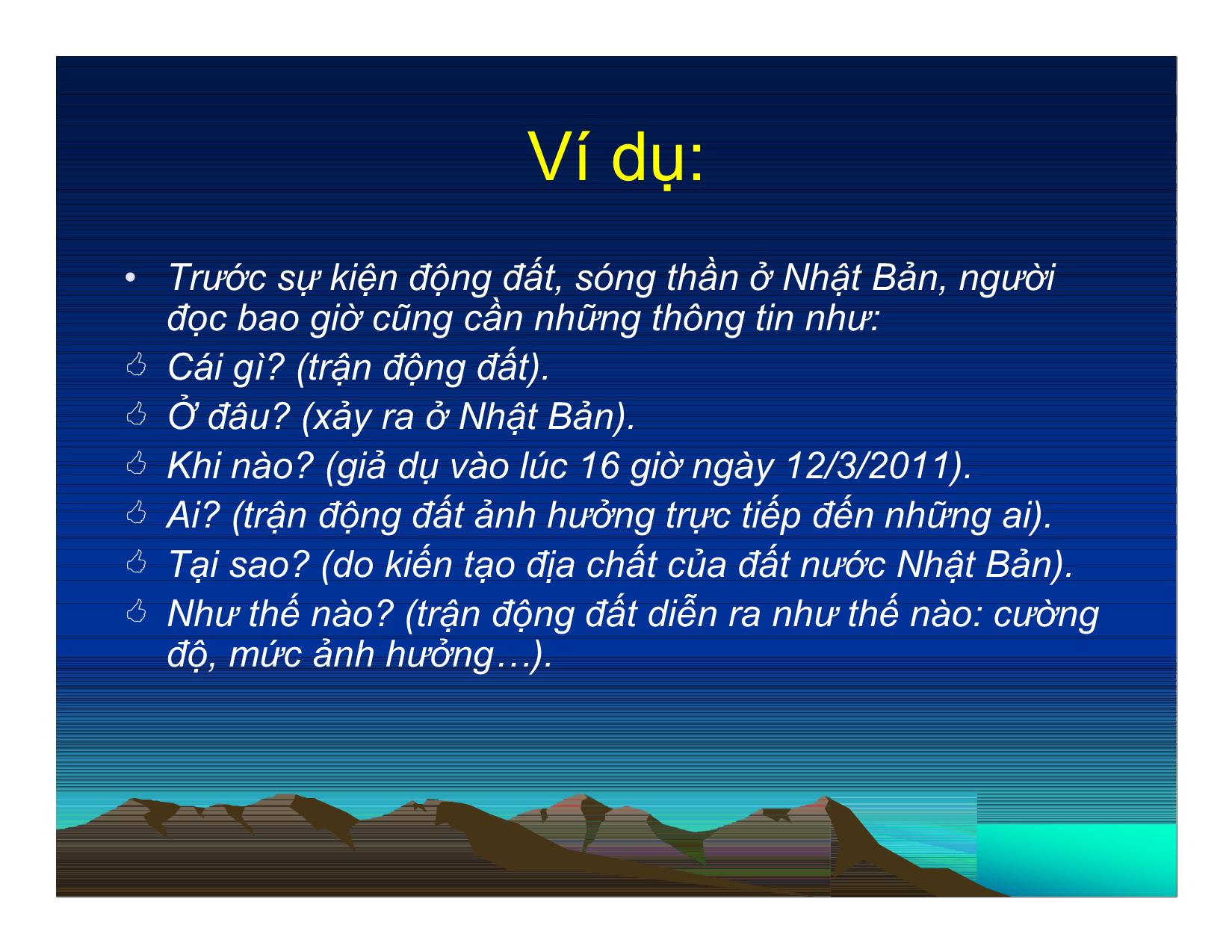 Bài giảng Tập huấn viết tin, bài cho trang tin điện tử - Đỗ Đức Thuần trang 10