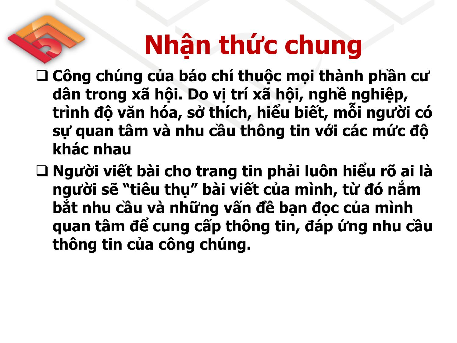 Bài giảng Tập huấn Kỹ thuật viết tin, bài báo chí căn bản - Phạm Duy Phúc trang 4