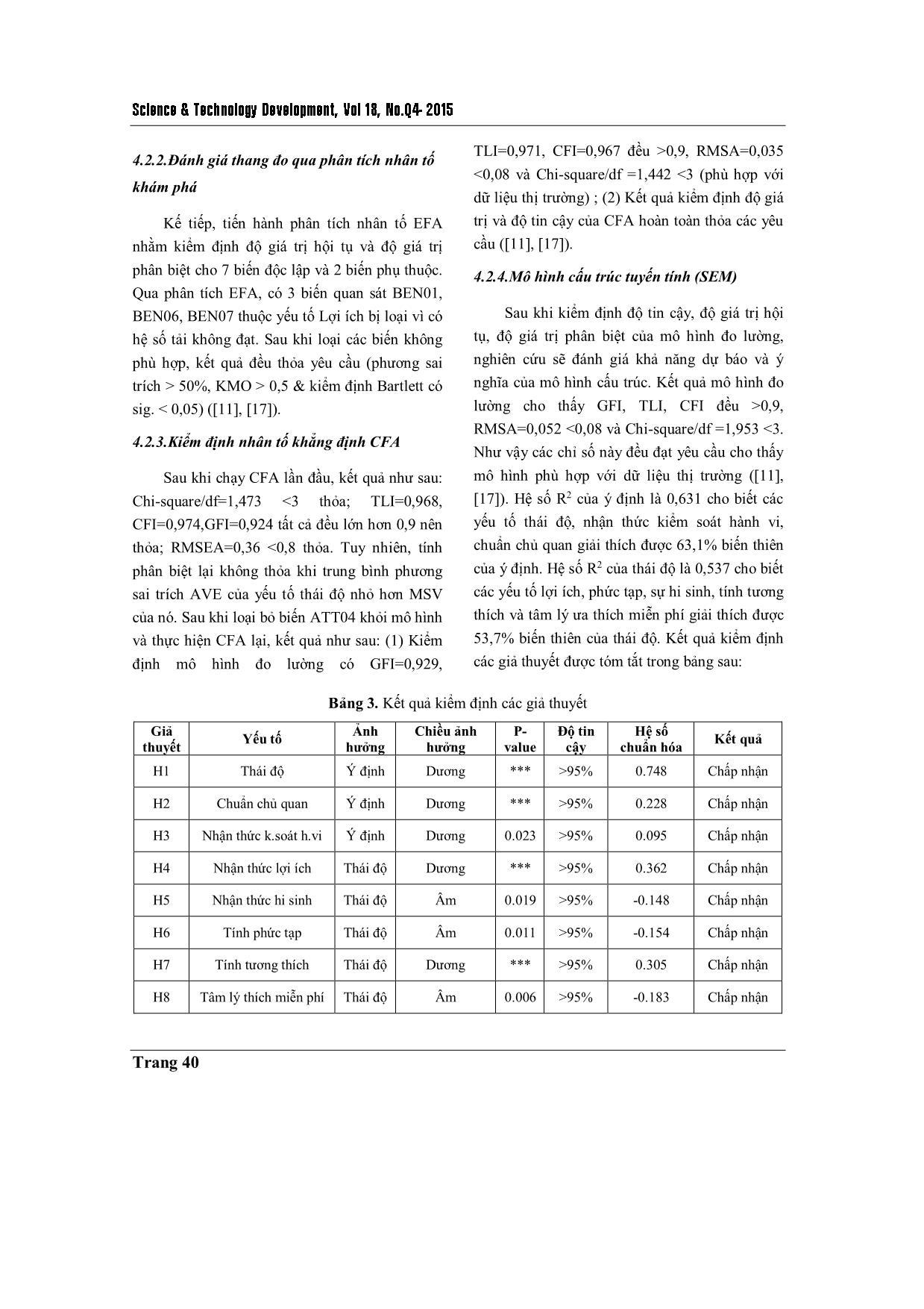 Các yếu tố ảnh hưởng đến ý định sử dụng dịch vụ đọc báo điện tử có trả phí ở Việt Nam trang 7