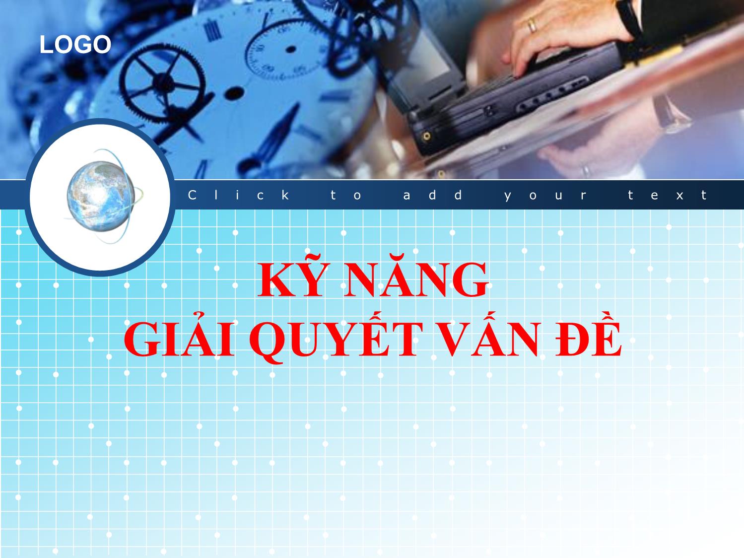 Bài giảng Kỹ năng giải quyết vấn đề trang 1