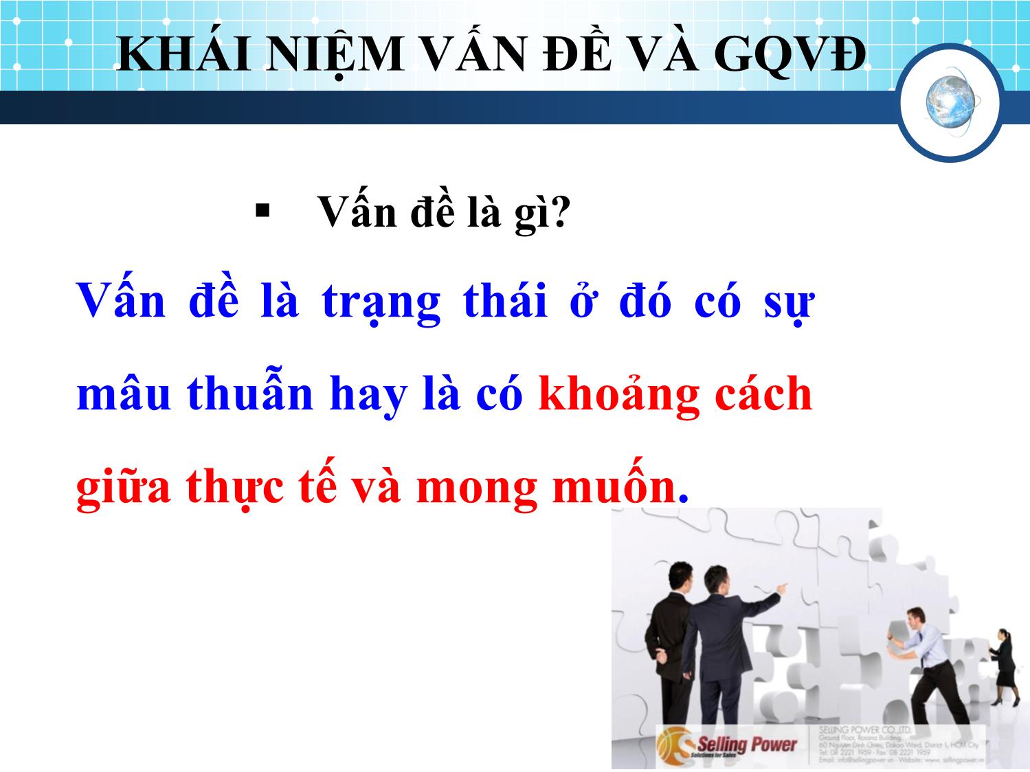 Bài giảng Kỹ năng giải quyết vấn đề trang 6