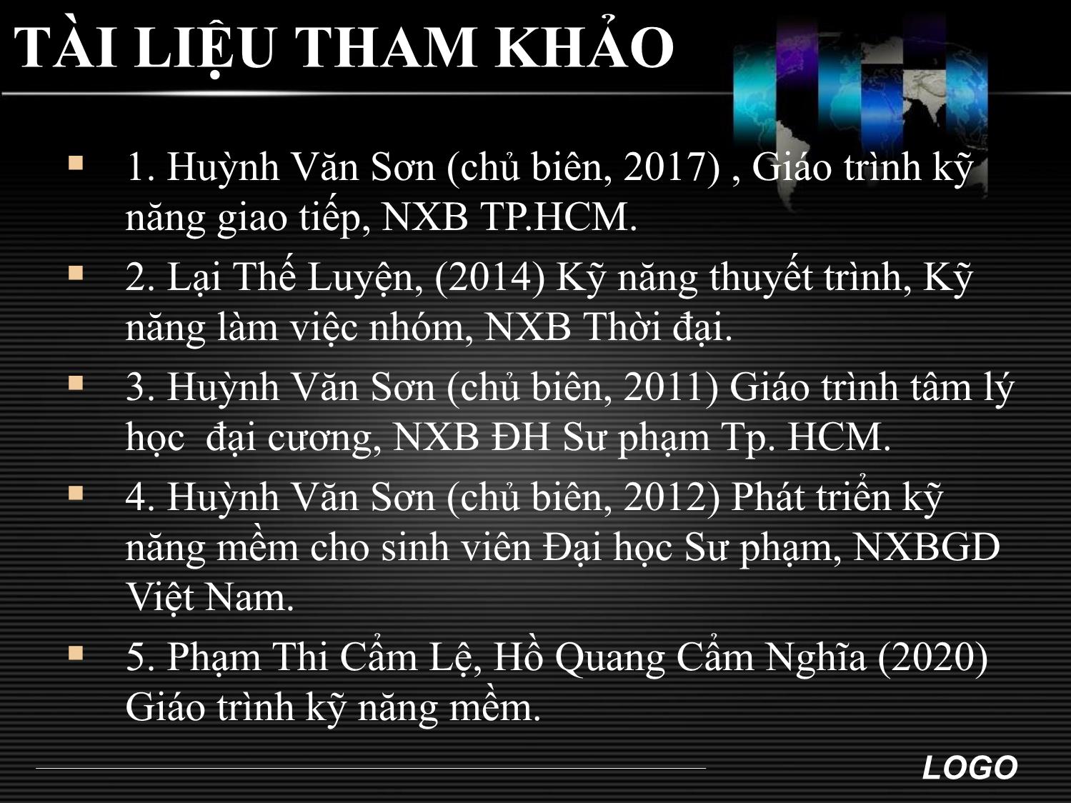 Bài giảng Kỹ năng mềm - Phạm Thị Cẩm Lệ trang 8