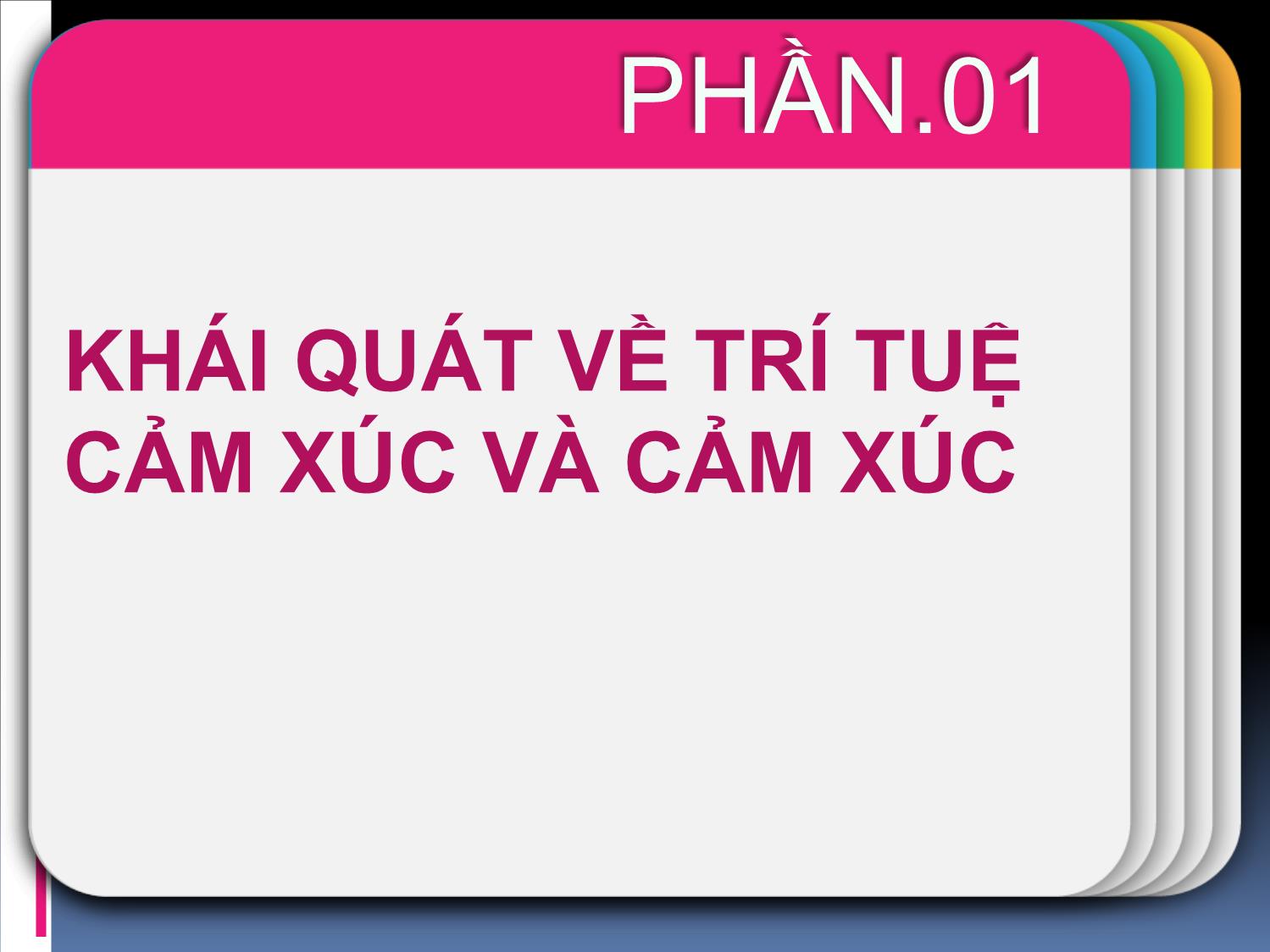 Bài giảng Kỹ năng quản lý cảm xúc trang 4