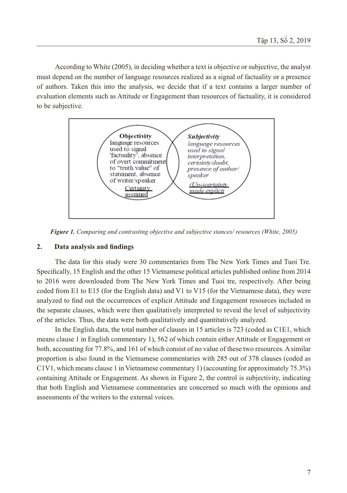 Subjectivity in English and Vietnamese commentaries - An appraisal contrastive analysis trang 3