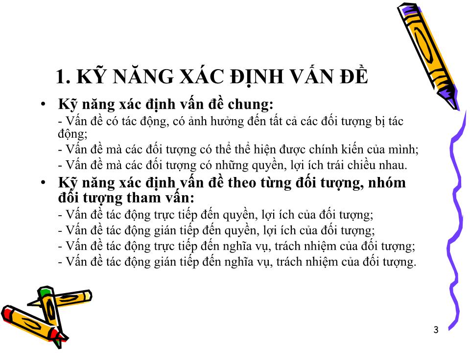 Bài giảng Các kỹ năng của đại biểu quốc hội trong hoạt động tham vấn trang 3