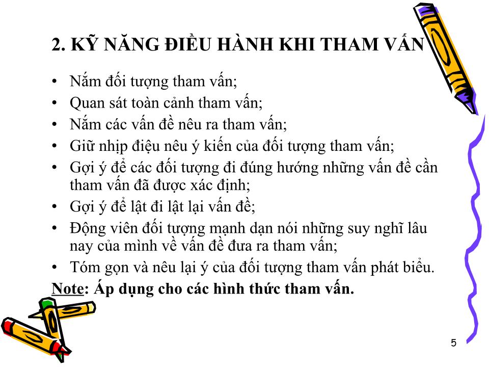 Bài giảng Các kỹ năng của đại biểu quốc hội trong hoạt động tham vấn trang 5