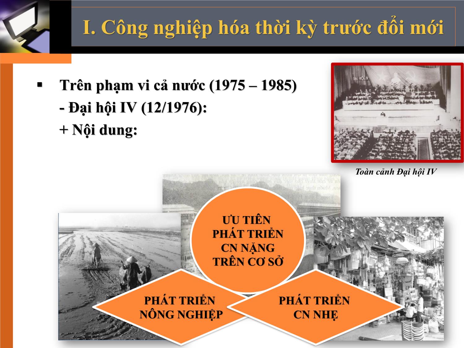 Bài giảng Đường lối cách mạng của Đảng Cộng sản Việt Nam - Chương 4: Đường lối công nghiệp hoá hiện đại hoá trang 10