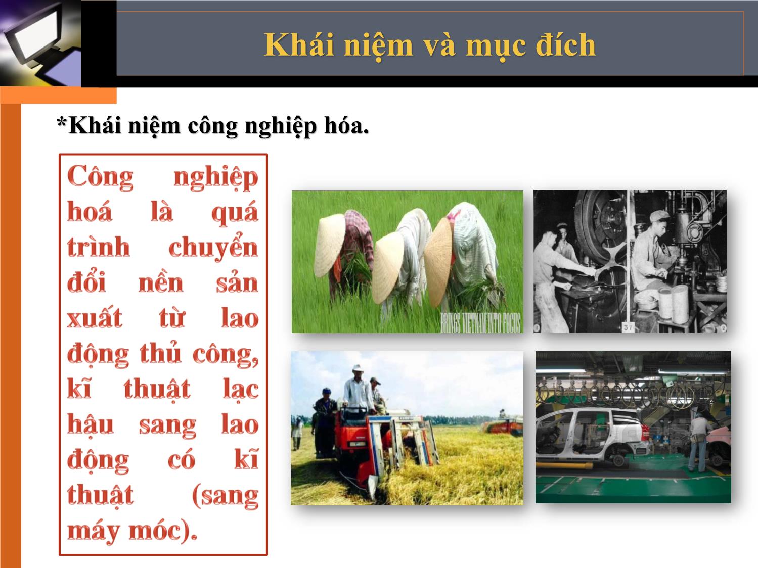 Bài giảng Đường lối cách mạng của Đảng Cộng sản Việt Nam - Chương 4: Đường lối công nghiệp hoá hiện đại hoá trang 3