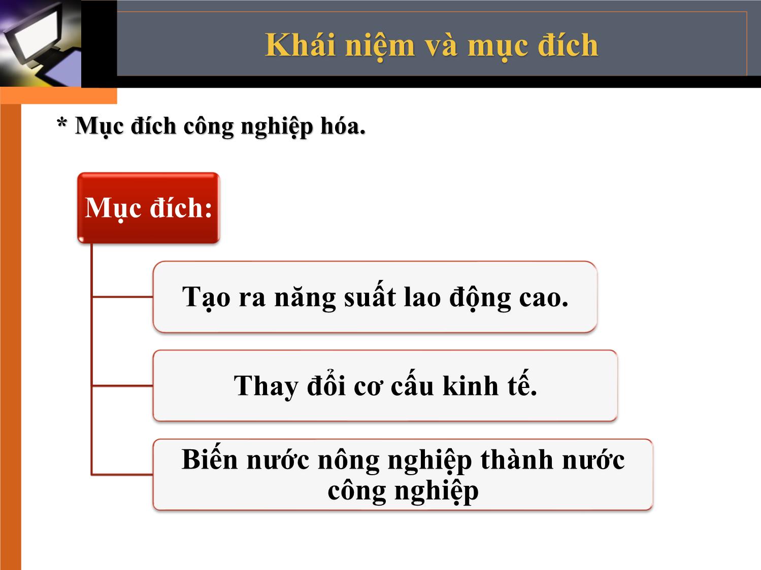 Bài giảng Đường lối cách mạng của Đảng Cộng sản Việt Nam - Chương 4: Đường lối công nghiệp hoá hiện đại hoá trang 4