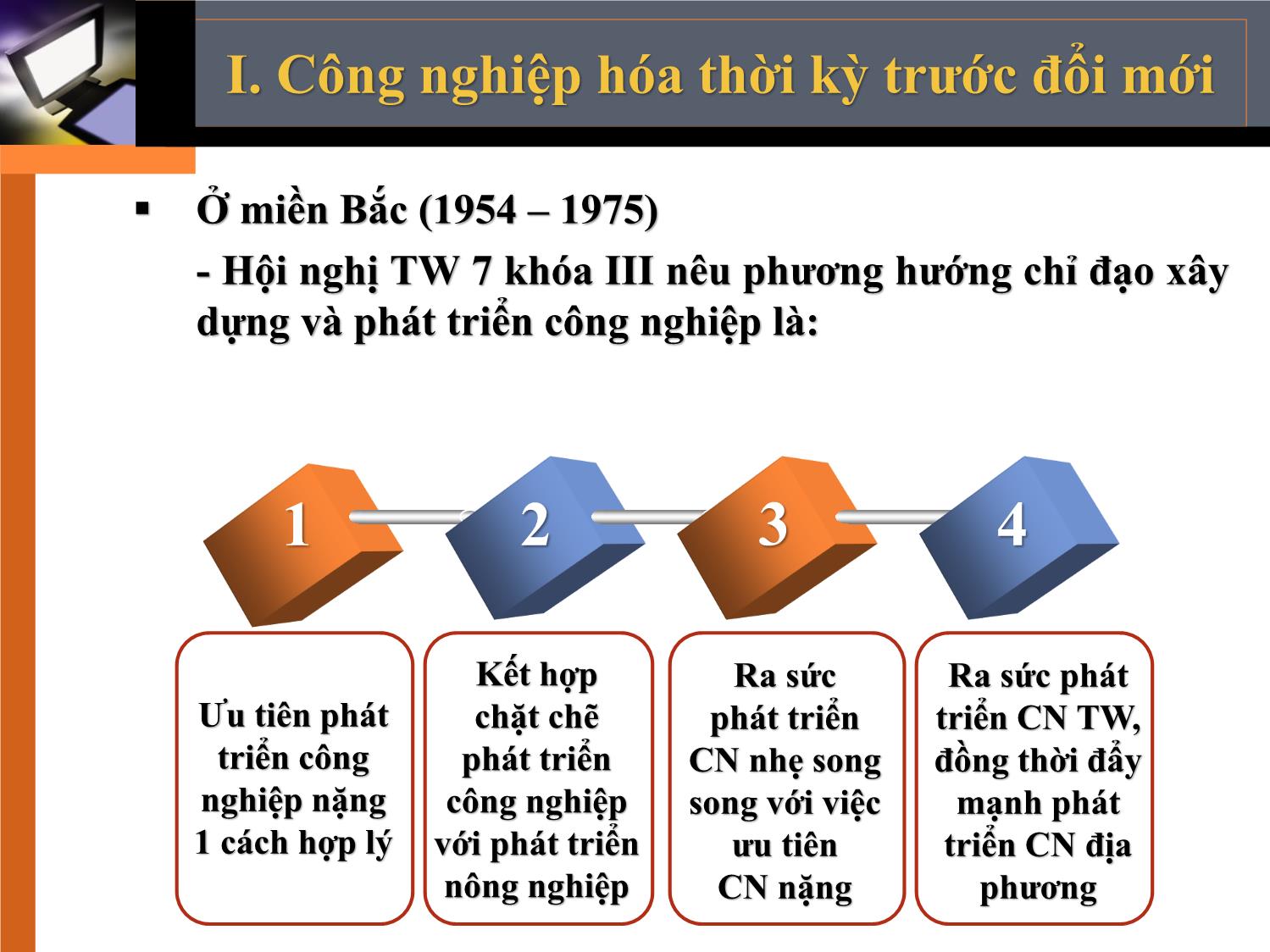 Bài giảng Đường lối cách mạng của Đảng Cộng sản Việt Nam - Chương 4: Đường lối công nghiệp hoá hiện đại hoá trang 8