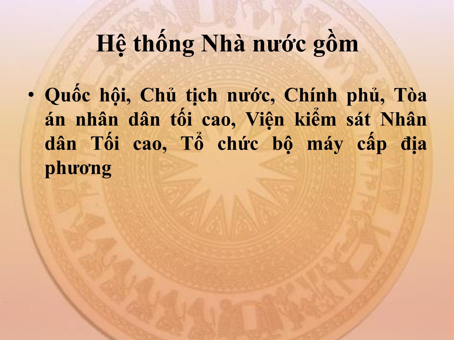 Bài giảng Đường lối cách mạng của Đảng Cộng sản Việt Nam - Chương 6: Đường lối xây dựng hệ thống chính trị trang 10